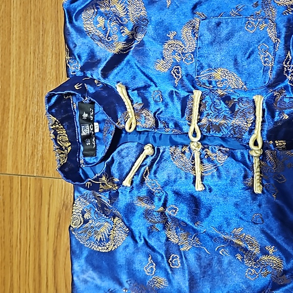 ★ 3 for $10 ★ Traditional Embroidered Vintage Suit/ dragons/ Asian Mandarin - Picture 3 of 8